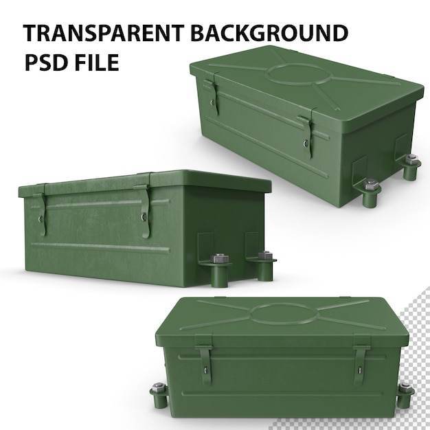 Caja de herramientas metálica png