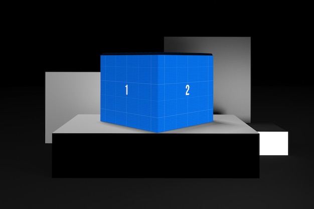 Caja en niveles