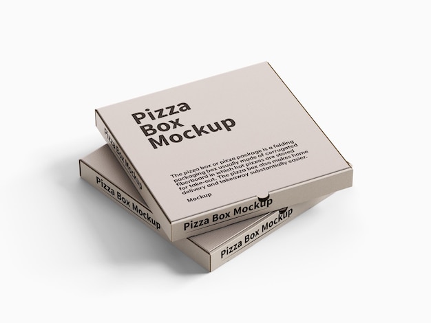 una caja de pizza con la palabra pizza en ella