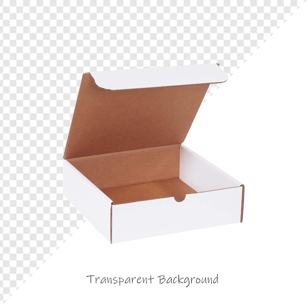 una caja que dice transparente en él