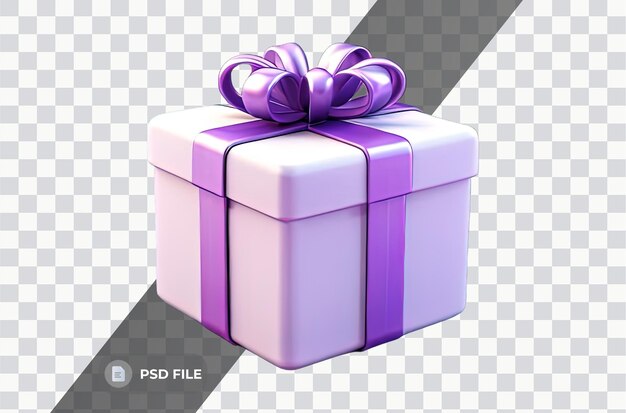 Caja de regalo en 3D