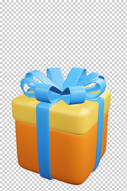 Caja de regalo aislada