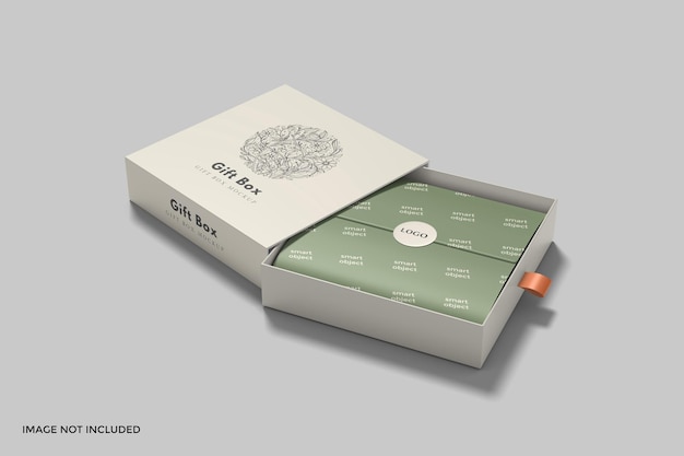 caja de regalo cuadrada