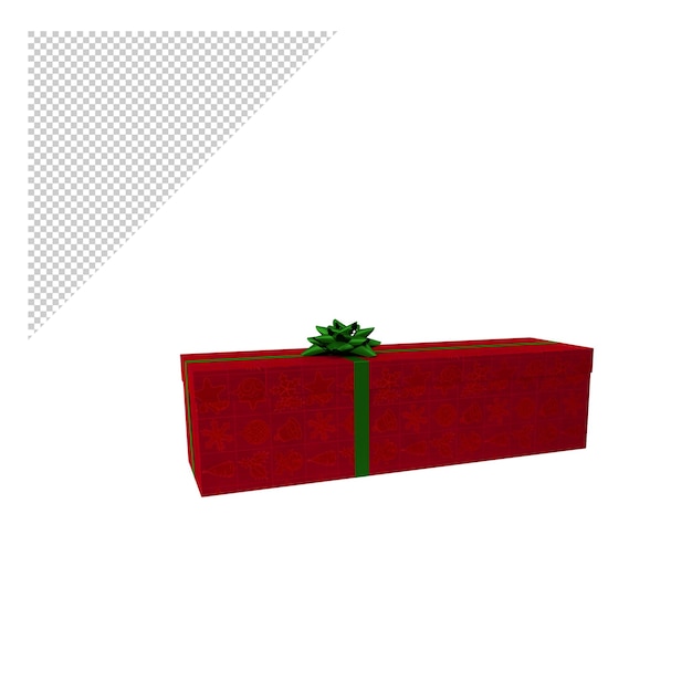Caja de regalo de navidad png