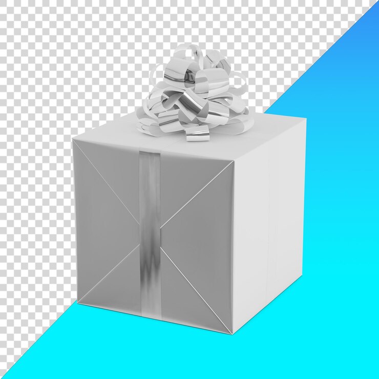 PSD caja de regalo