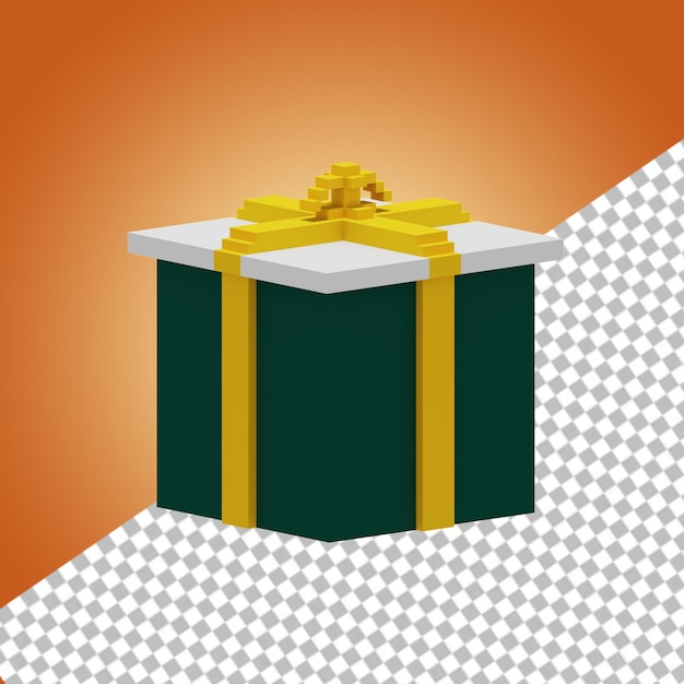 PSD cajas de regalo de ilustración 3d