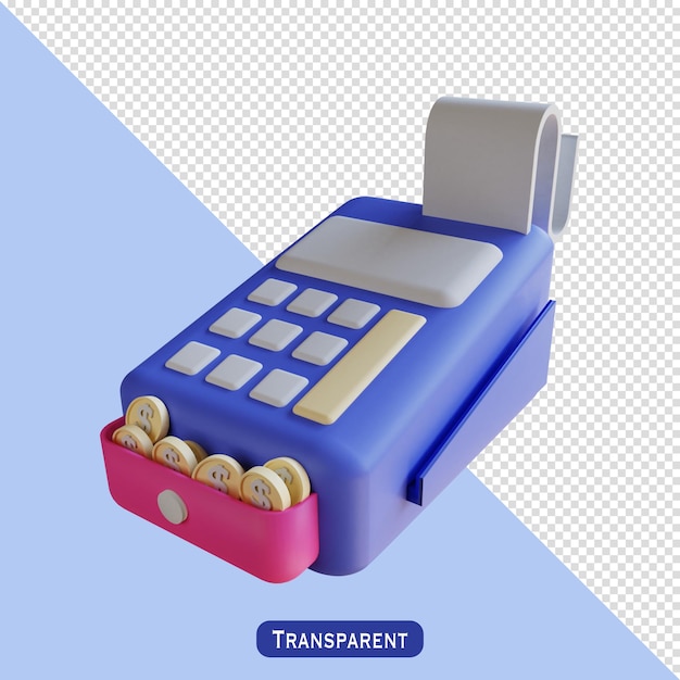 cajero automático estilo 3 d