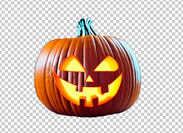 PSD calabaza de miedo halloween