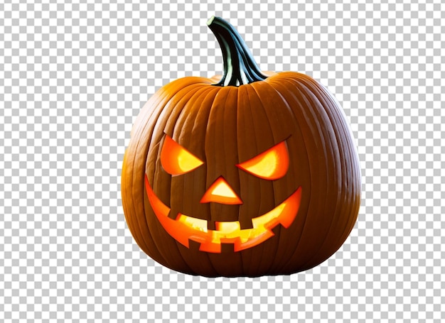 PSD calabaza de miedo halloween