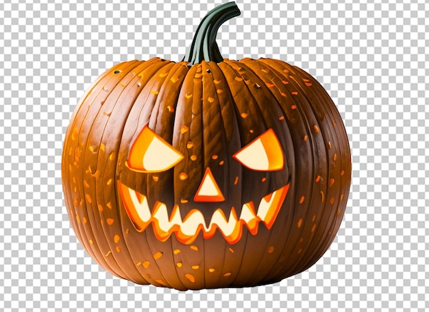 PSD calabaza de miedo halloween