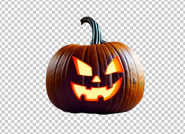 Calabaza de miedo halloween