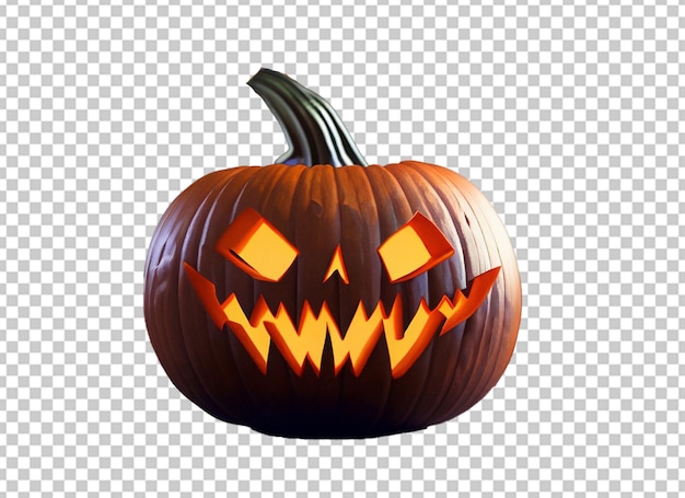 Calabaza de miedo halloween