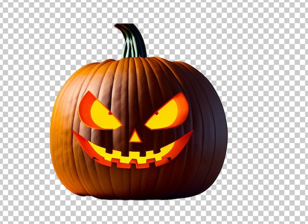 Calabaza de miedo halloween