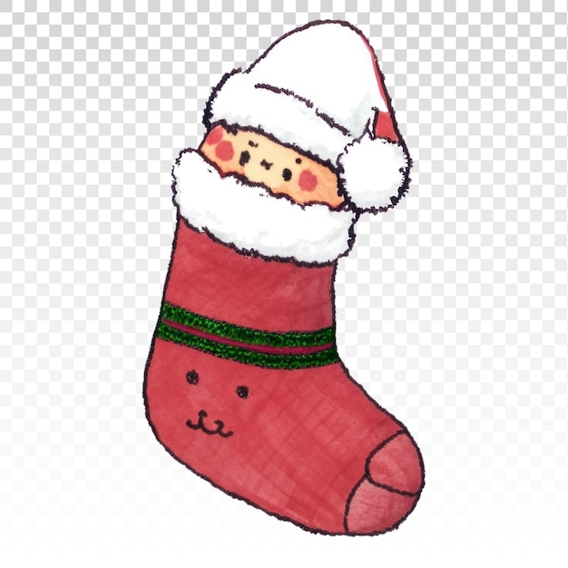 PSD calça de natal desenho animado bonito