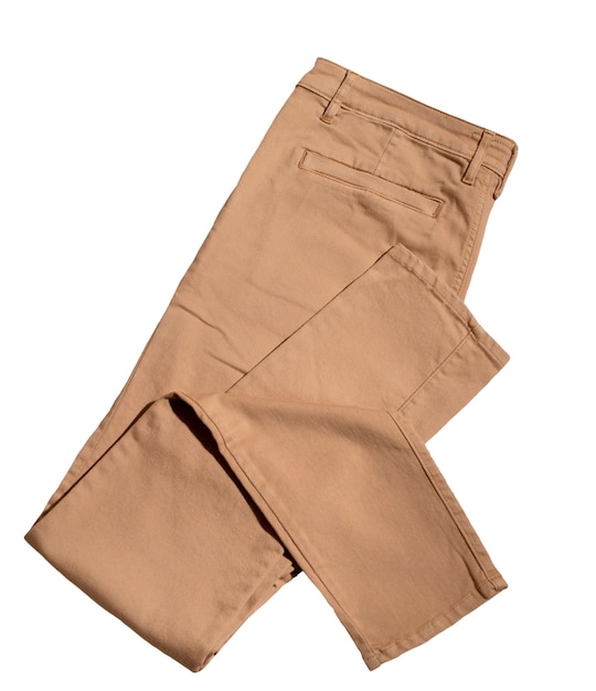 Calças à moda isoladas