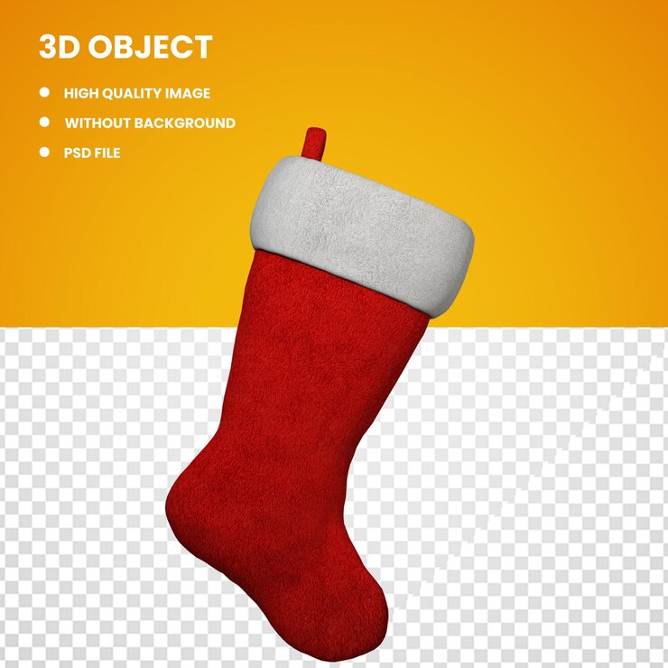 PSD calcetín de navidad