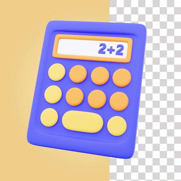 Calculadora icono 3d