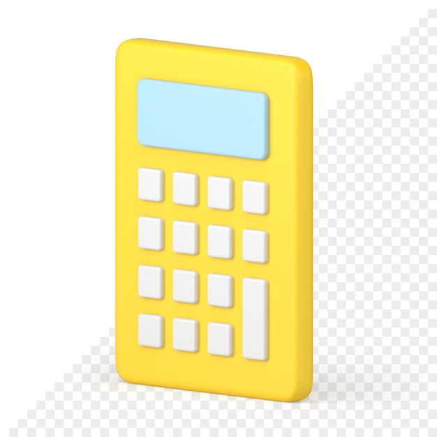 Calculadora icono 3d