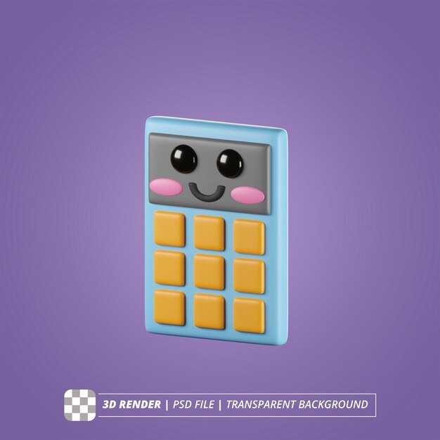 Calculadora de representación 3D de imágenes aisladas