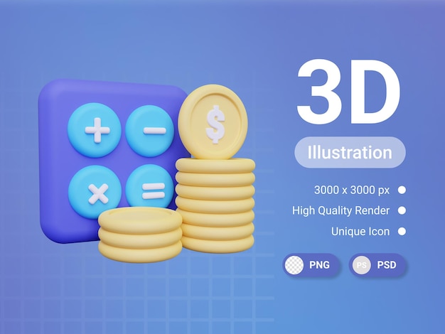 Cálculo financeiro 3d