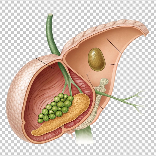 Los cálculos biliares Anatomía de la vesícula biliar la mucosa del conducto hepático