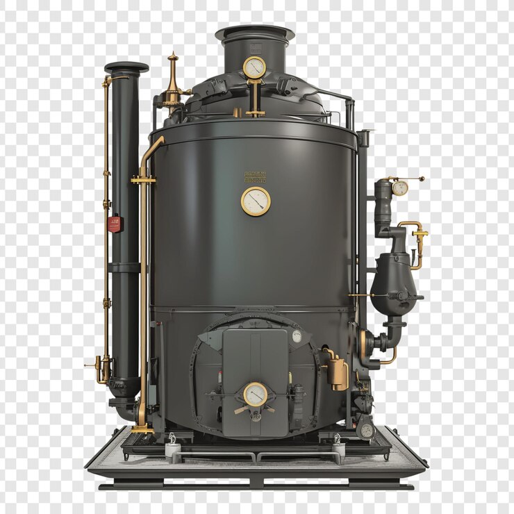 PSD caldera de vapor de época