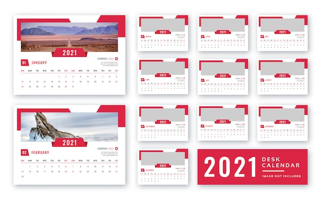 Calendrier De Bureau 2021