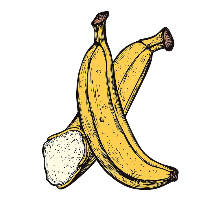 PSD la calidad del plátano hd