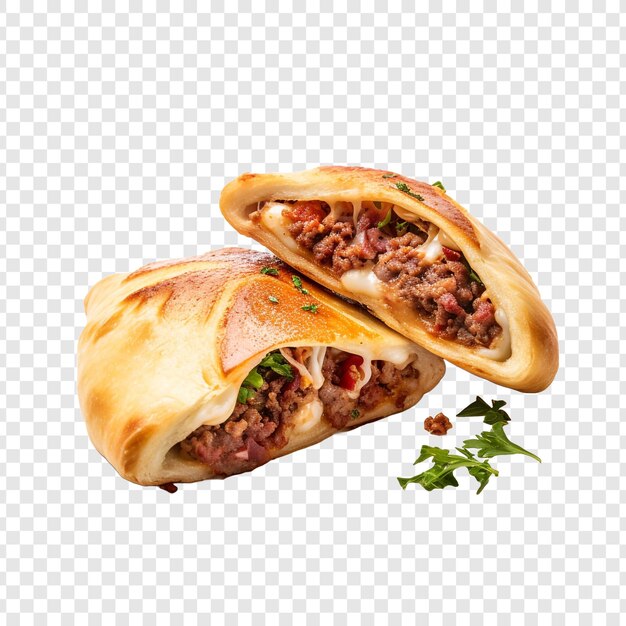 PSD calzones isolées sur un fond transparent