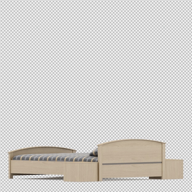 Cama 3d render