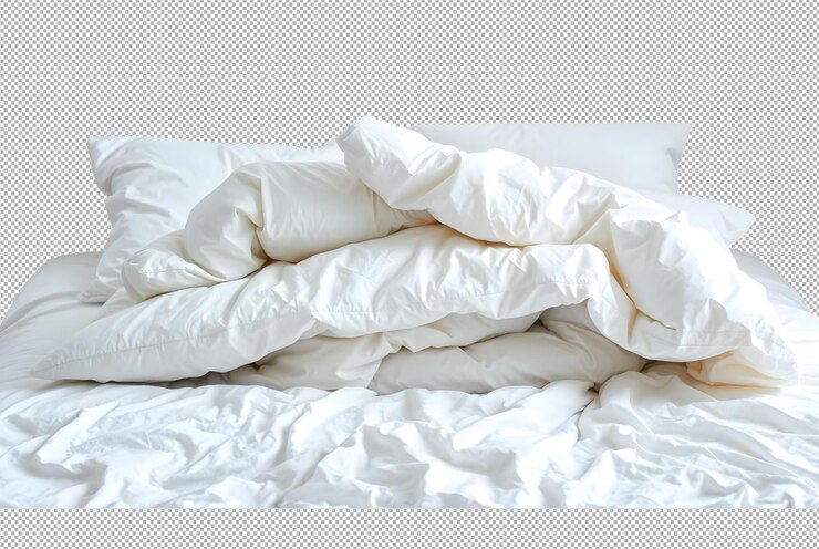 PSD la cama hace que la comodidad se sienta como un retiro pacífico.