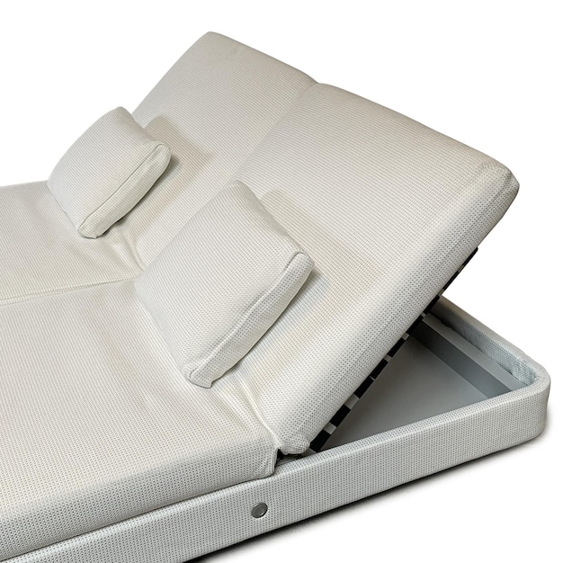 Cama reclinable doble ajustable moderna con cojines blandos