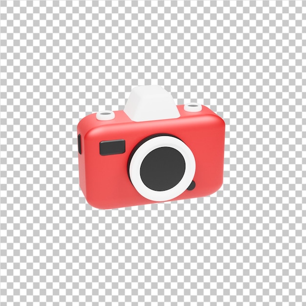 Camara 3d ilustracion