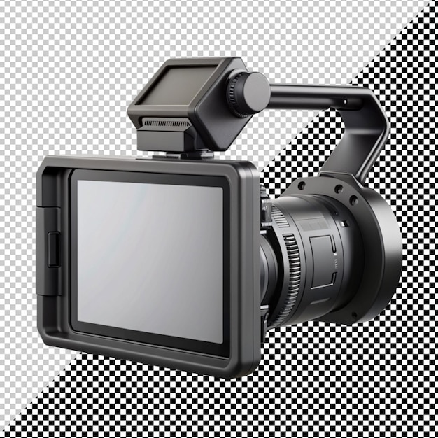 PSD câmara de 8k em fundo transparente