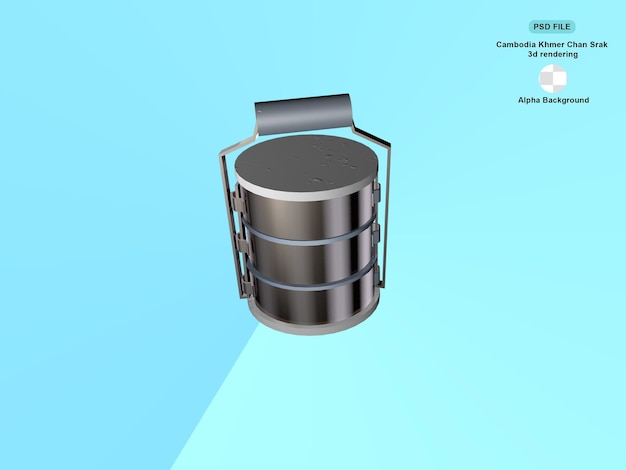 Camboya khmer Chan Srak representación 3d