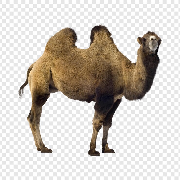 PSD camel standing
