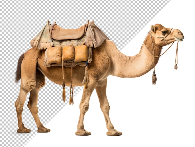 Camello con silla de montar