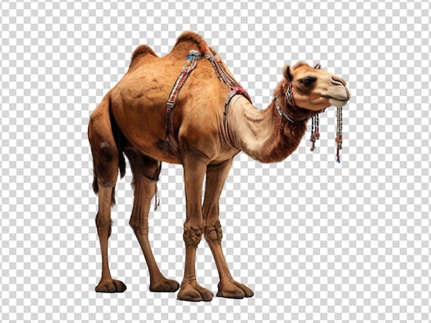 PSD camello sobre un fondo transparente