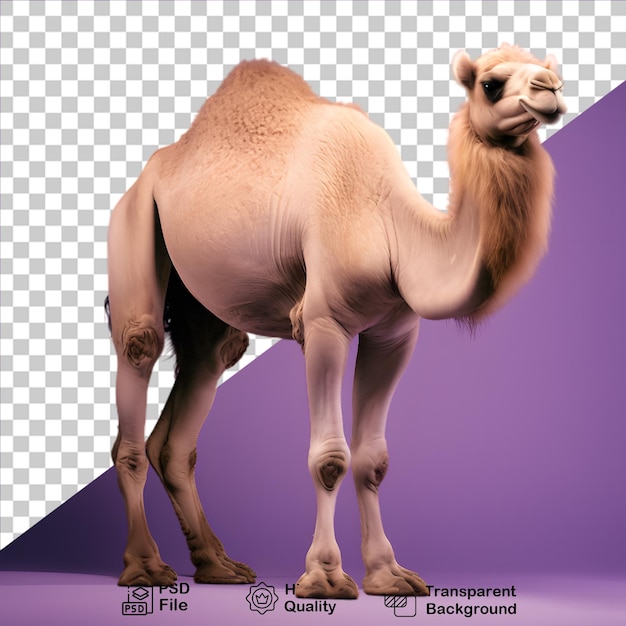 Camelo isolado em fundo transparente arquivo png