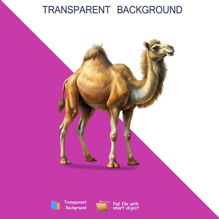 PSD camels png