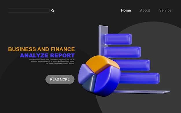 camembert, barre, signe, sur, sombre, fond, 3d, rendre, concept, pour, business, et, finance, rapport