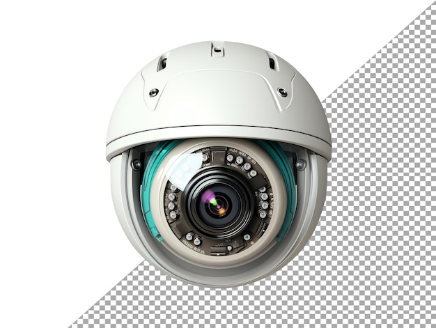 Câmera de segurança CCTV com fundo transparente