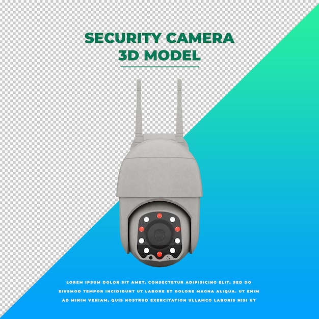 PSD câmera de segurança