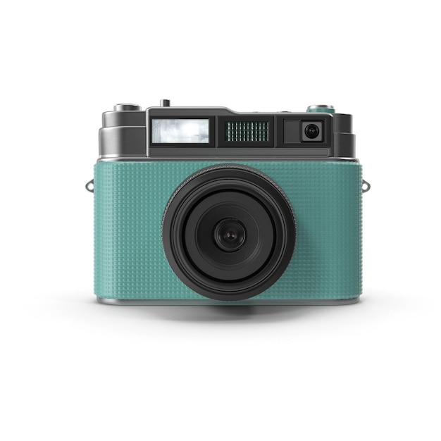 Câmera digital Vintage Teal