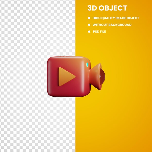 PSD la caméra psd 3d