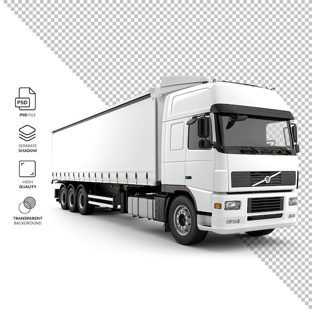 camion isolé sans arrière-plan