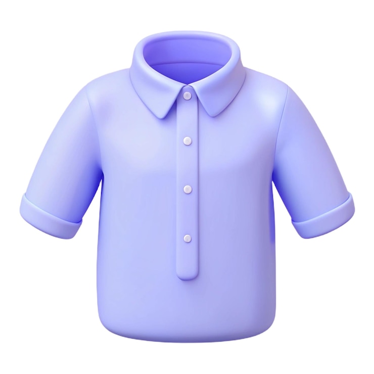 PSD una camisa azul con una camisa que dice camisa en ella