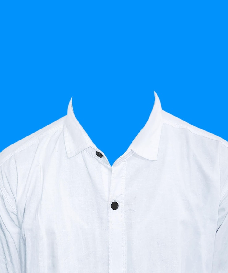 PSD camisa formal para hombres para foto de identificación