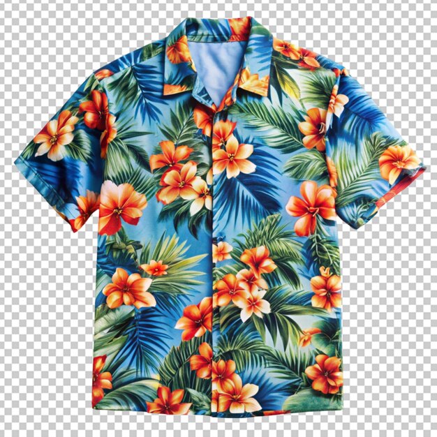 PSD camisa hawaiana de colores