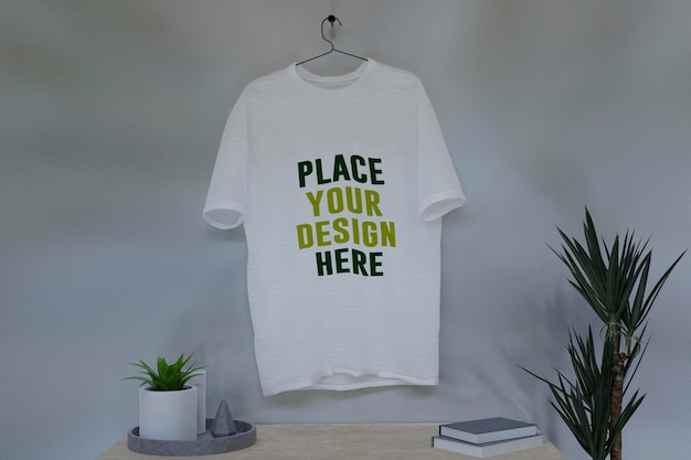 Camisa-maquete com interior